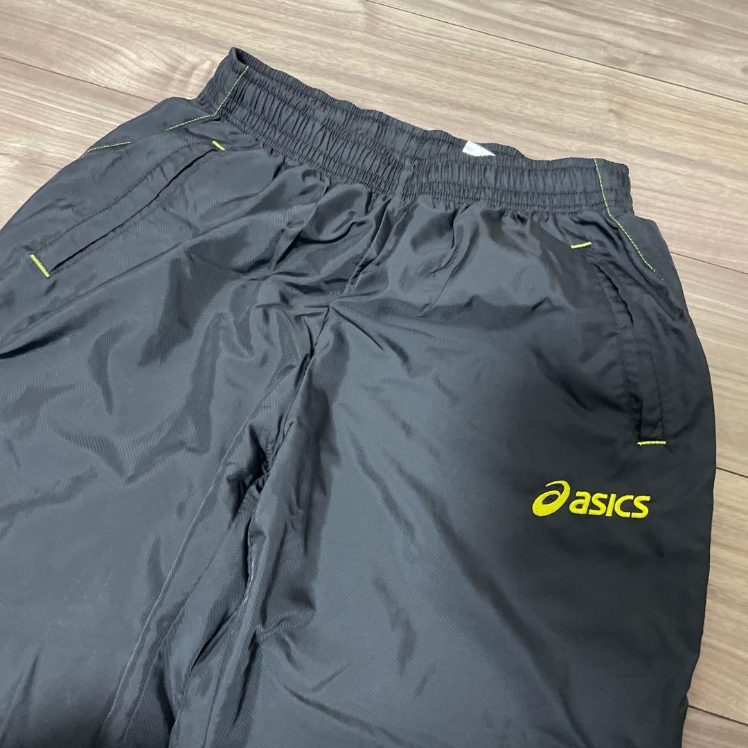 asics ウインドブレーカー セットアップ ブラック Lサイズ