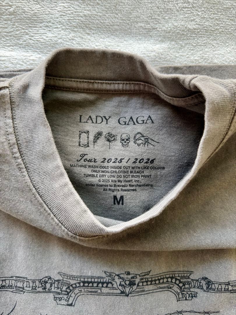 ミュージシャン Lady Gaga The MAYHEM BALL CAMEO SS TEE