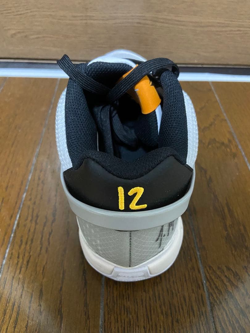 Nike バスケットボールシューズ ホワイト/グレー