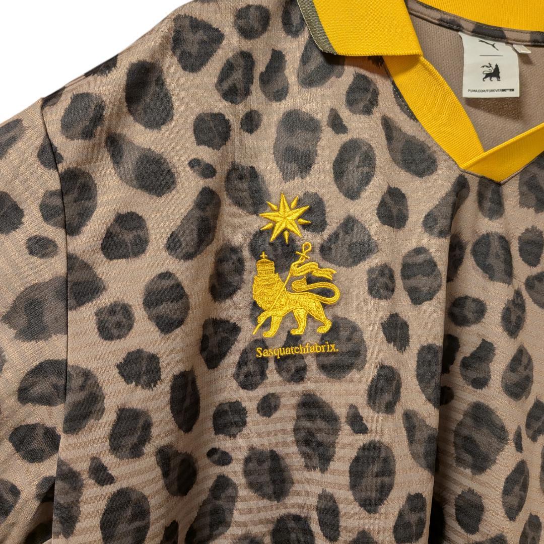 未使用に近い PUMA プーマ ビームス トリプルコラボ Mサイズ ヒョウ柄