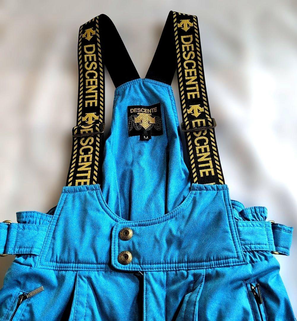 希少90年代〜レトロ　デサントのスキーウェア「 SPIRIT」上下　ハンガー付き