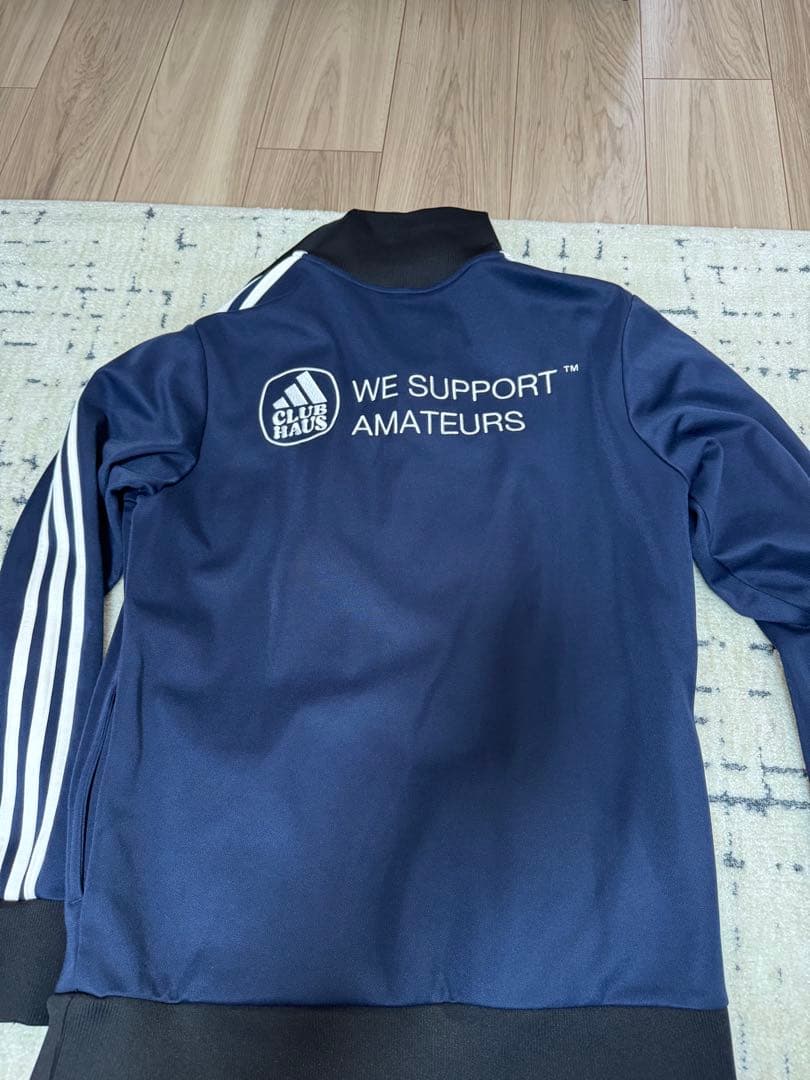 adidas Clubhaus ジャケット Mネイビー