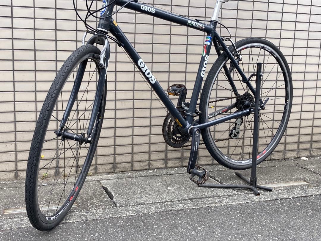GIOS MISTRAL ジオス ミストラル グレー 520mm ヘッドライト付