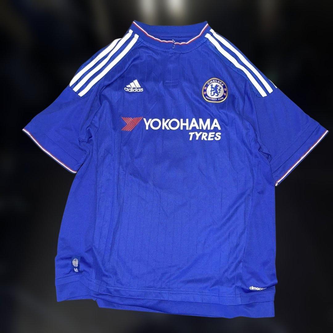 Chelsea FC シャツ adidas 青色　チェルシー ファルカオ　9