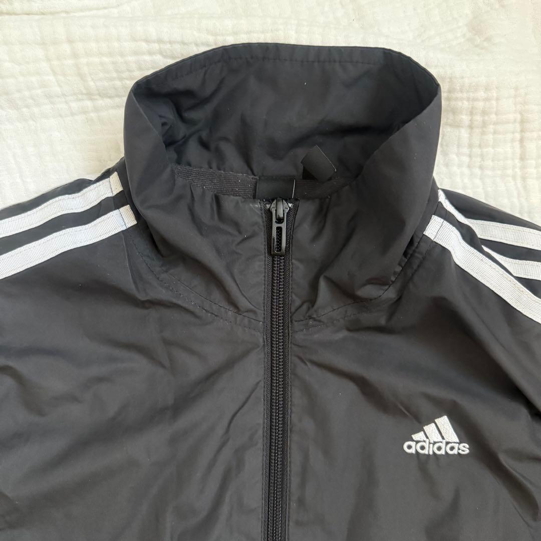 極美品☆adidas ウィンドブレーカー　パンツ　上下セット　黒ブラック　M