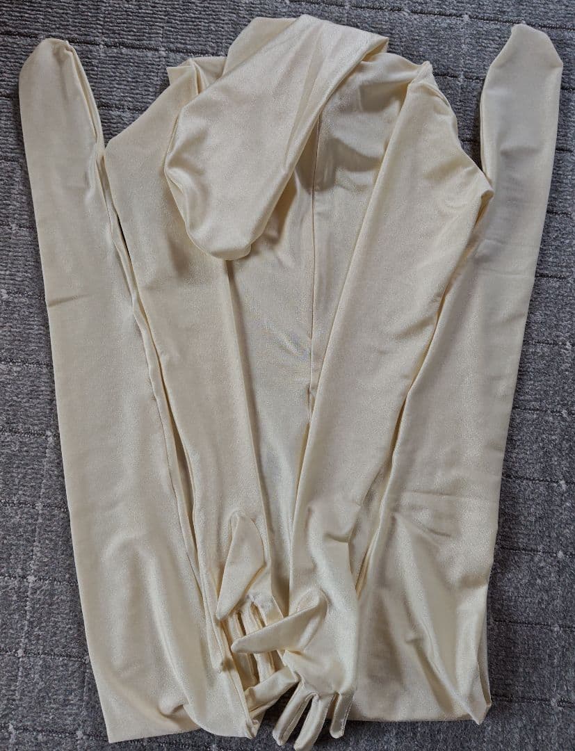 【極美品】オールタイツ 全身タイツ ホワイト 白