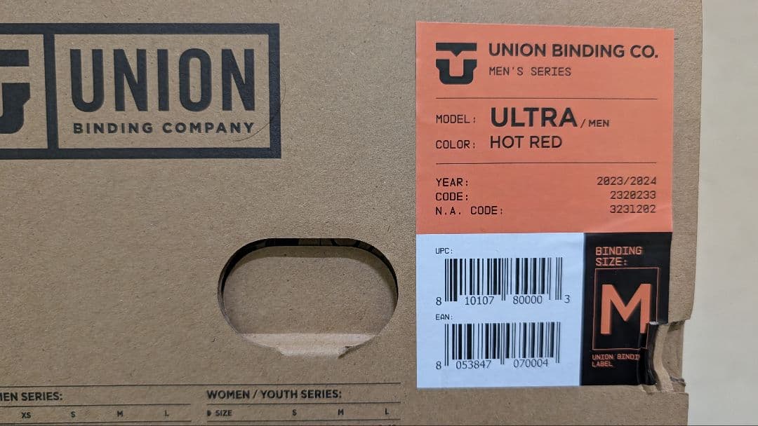 UNION ULTRA RED M ワンシーズン5回程度使用美品