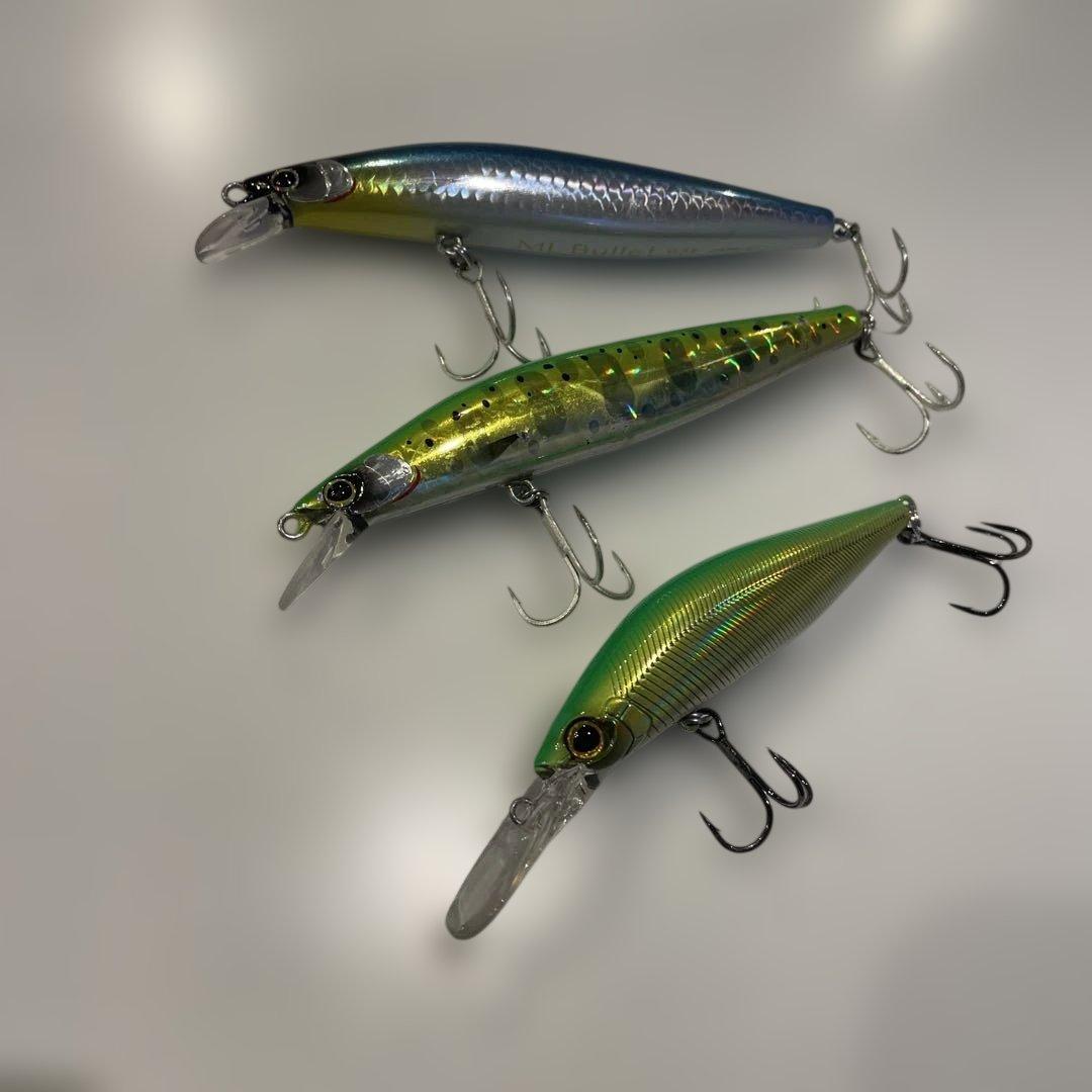 サクラマスミノー21個セットです。 おまけで針付けます。