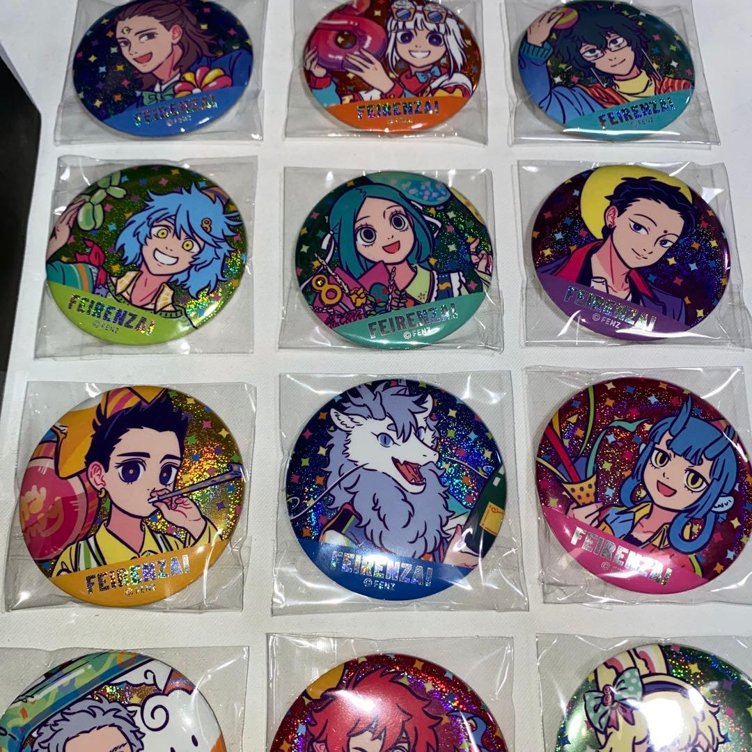 フェ〜レンザイ 神さまの日常 缶バッジ 8th Anniversary