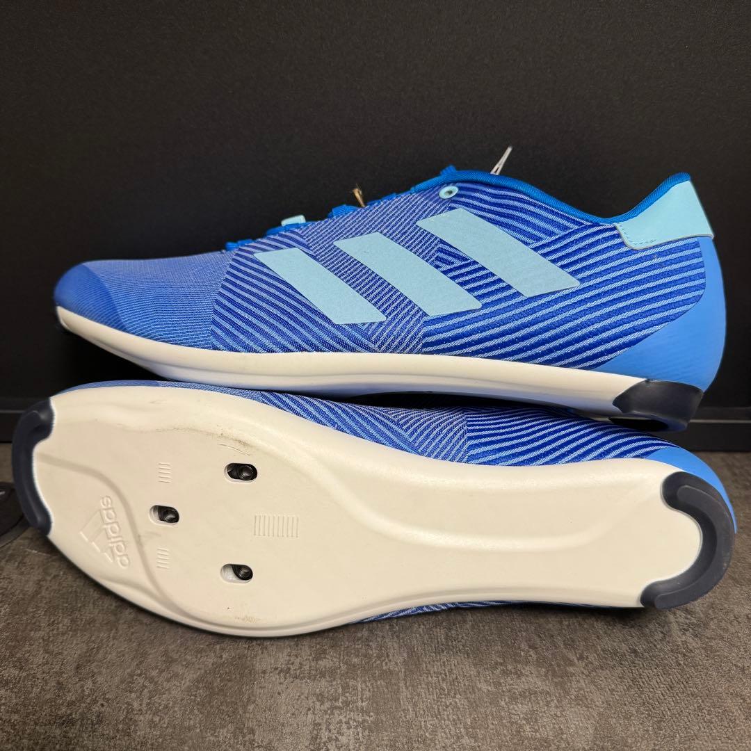 THE ROAD CYCLING SHOES サイクリング adidas ブルー