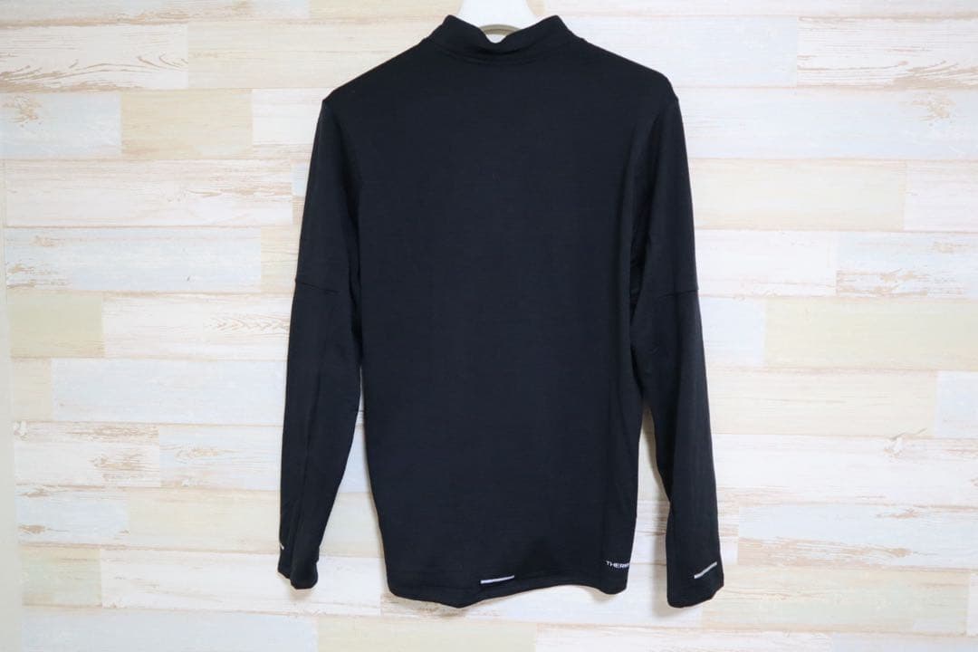 Lサイズ　NIKE ナイキ　エレメント ランニング ハーフジップ 長袖シャツ　黒