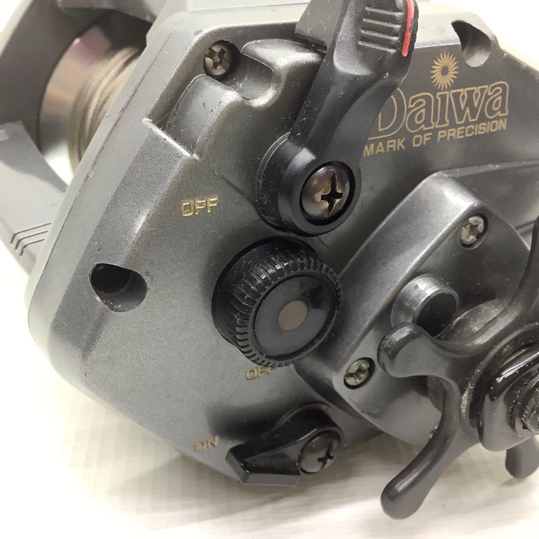 Daiwa 棚COM SSー80 電動リール 動作品 ワイヤー巻いてあります。