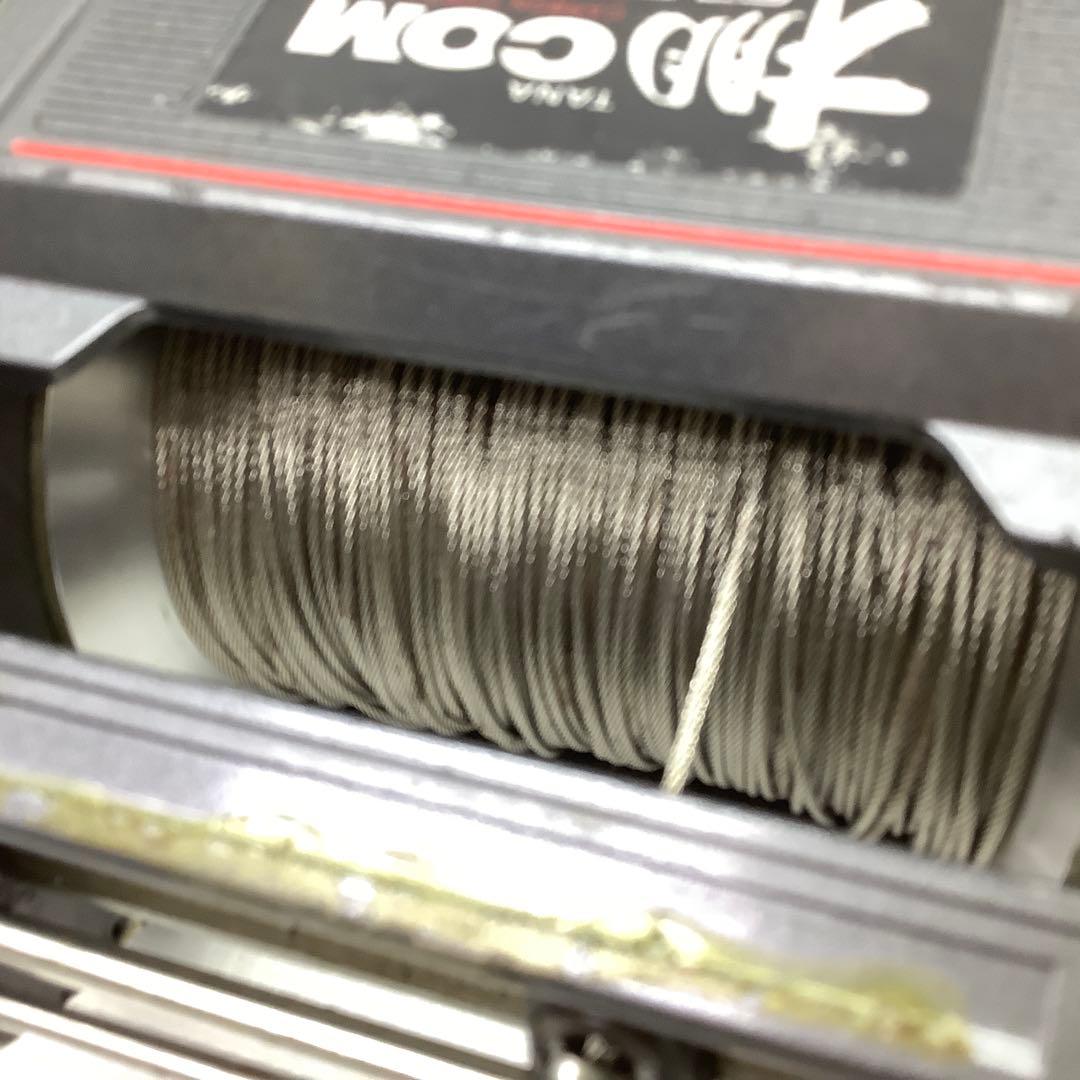 Daiwa 棚COM SSー80 電動リール 動作品 ワイヤー巻いてあります。