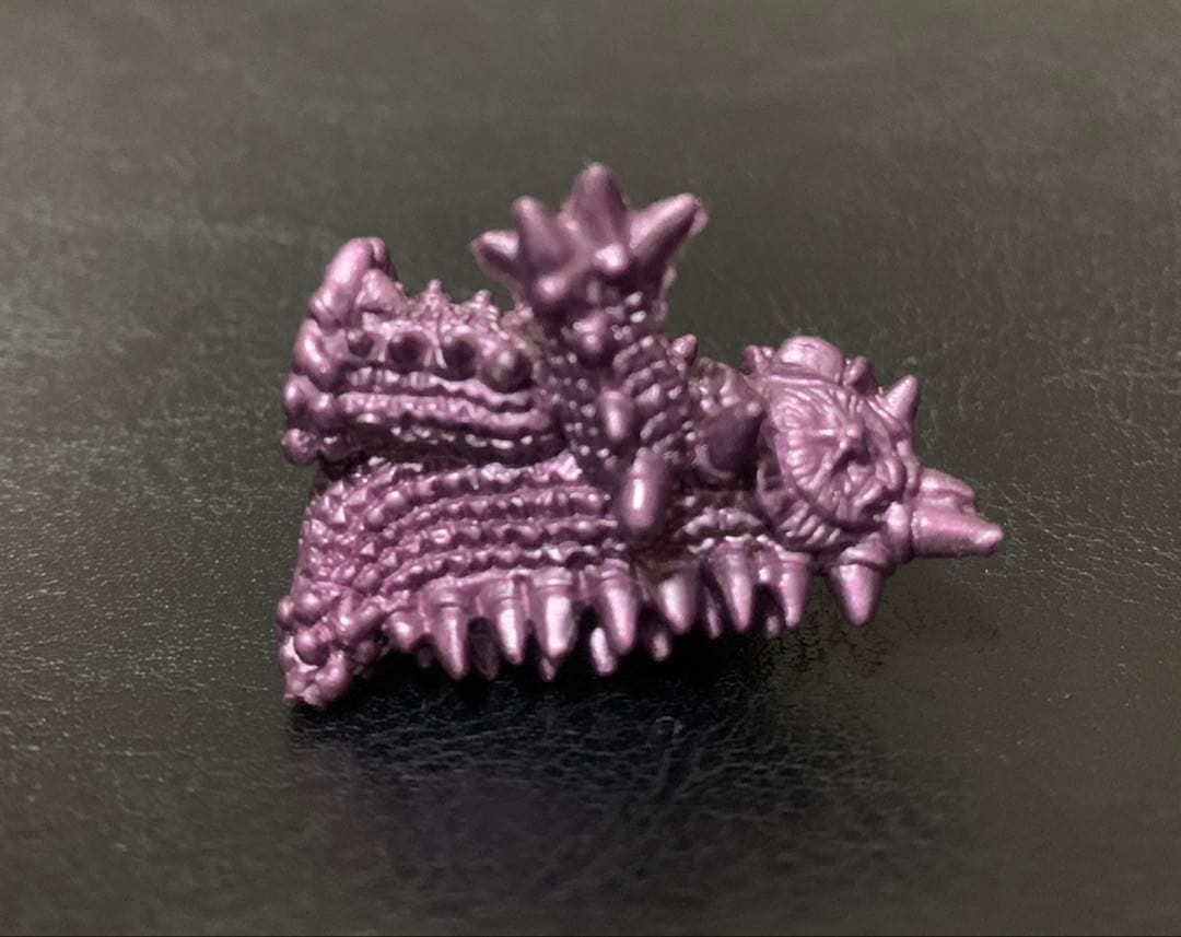 ウルトラ怪獣消しゴム　サボテンダー（パープルメタリック）ポピー　希少　昭和レトロ