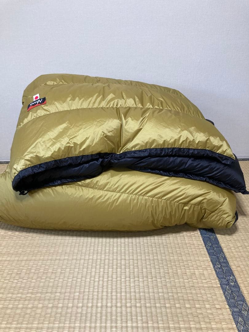 新品未使用 NANGA オーロラライト800DX コヨーテ 完売色 収納袋付