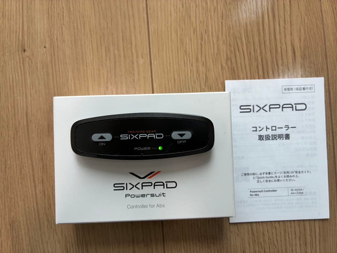 【美品】SIXPAD シックスパッドEMSトレーニングパワーベルト