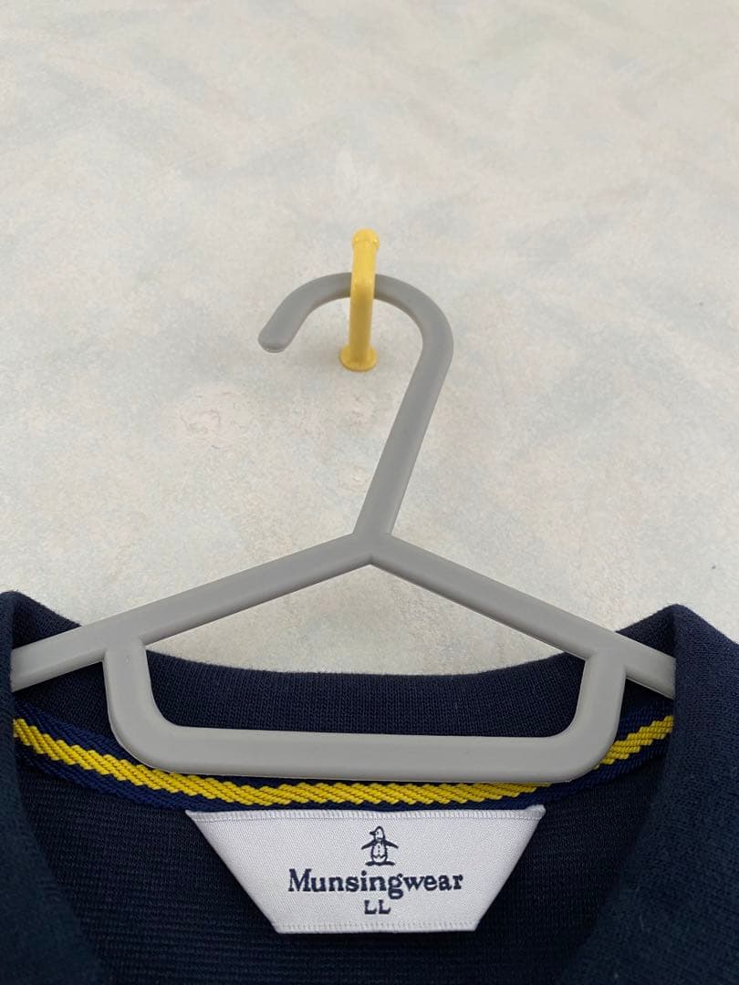 未使用品 Munsingwear 長袖ポロシャツ サイズLL レディース ゴルフ