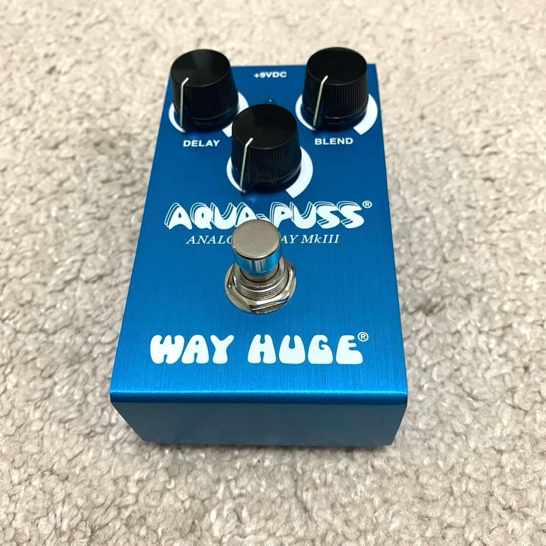 WAY HUGE・AQUA PUSS mkⅢ・small・アナログディレイ
