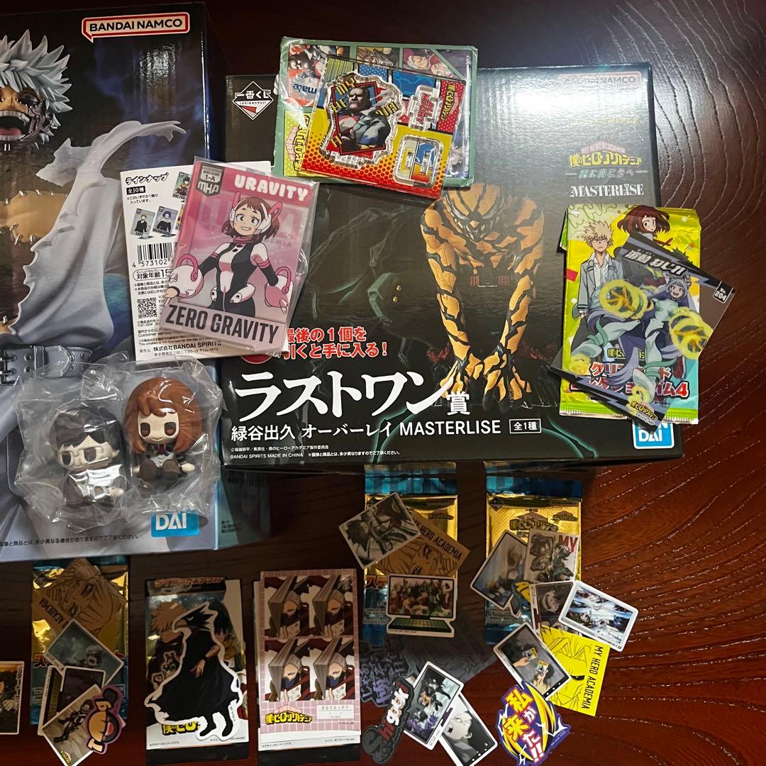 僕のヒーローアカデミア　フィギュア　ラストワン　緑谷出久荼毘　アクスタシールなど