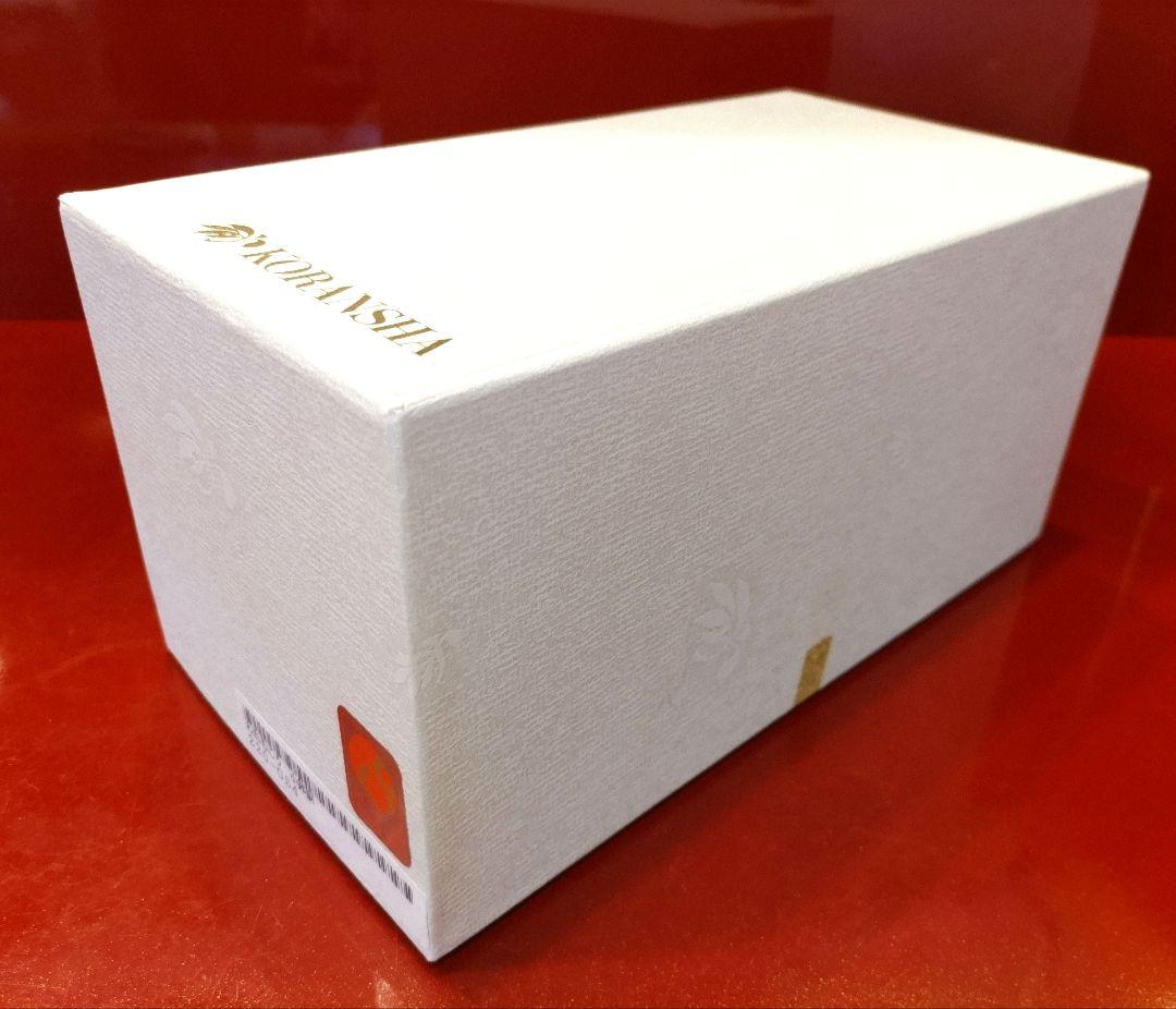 新品　香蘭社　吾亦紅小鉢　五角形お取鉢銘々皿　染錦金彩　５客　箱入り　しおり付