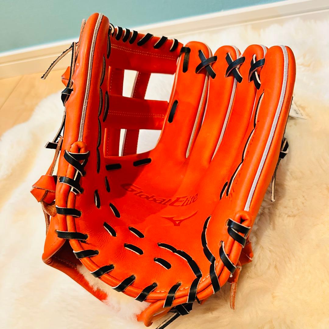 【未使用】Mizuno 硬式グローブ グローバルエリート 内野 ミズノ
