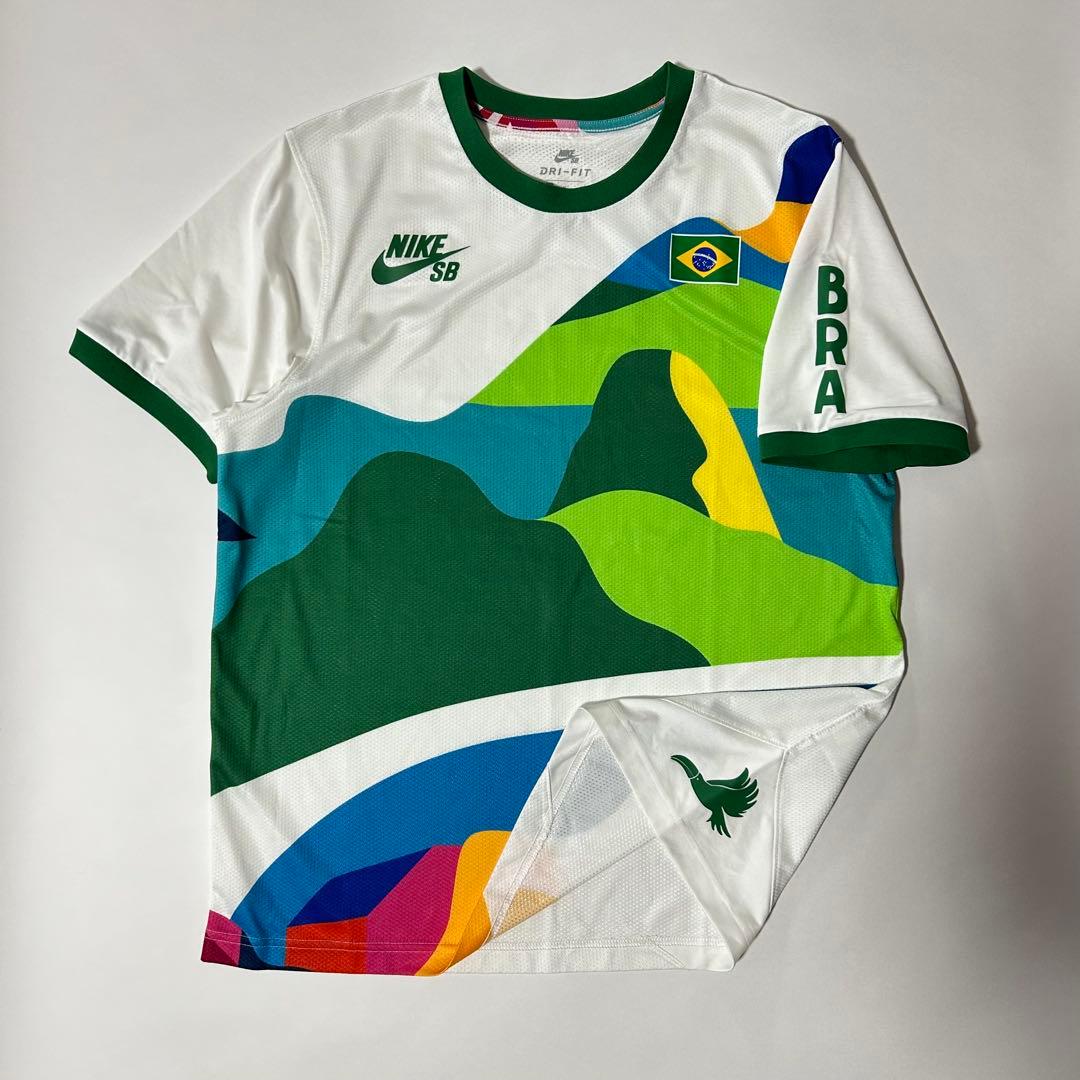 【着画あり】NIKE 東京オリンピック ブラジル代表 スケボー ユニフォーム