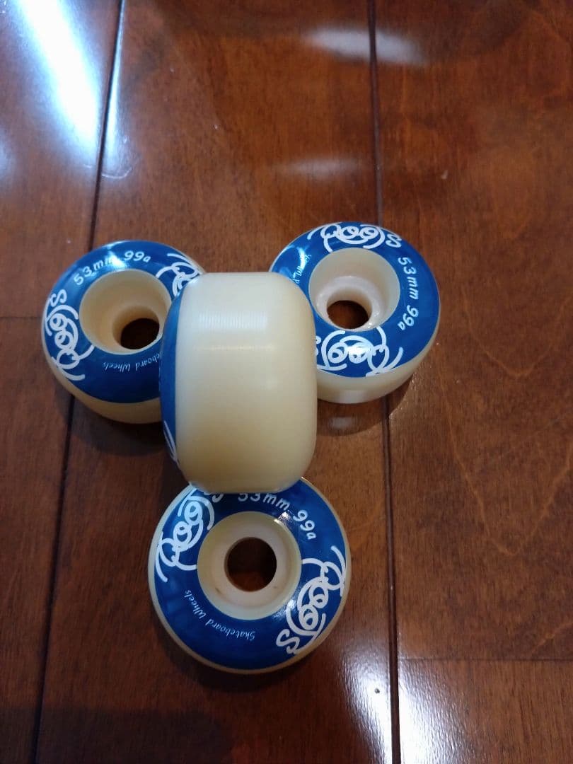 ROOTS スケートボードウィール 53mm 99A 4個セット
