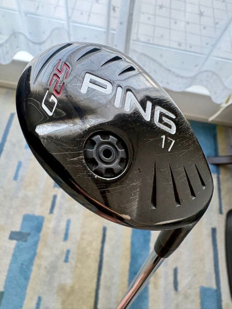 ピン PING G25 17° ユーティリティ UTフレックスS CFSスチール