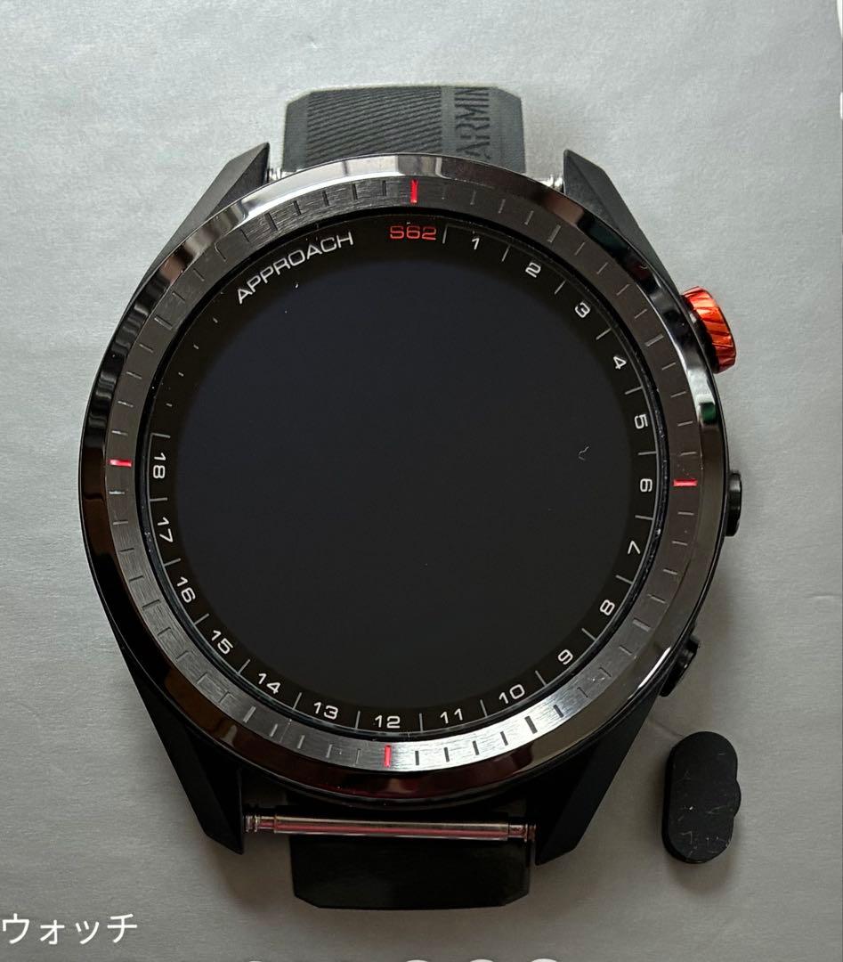 GARMIN Approach S62 Black GPSゴルフウォッチ