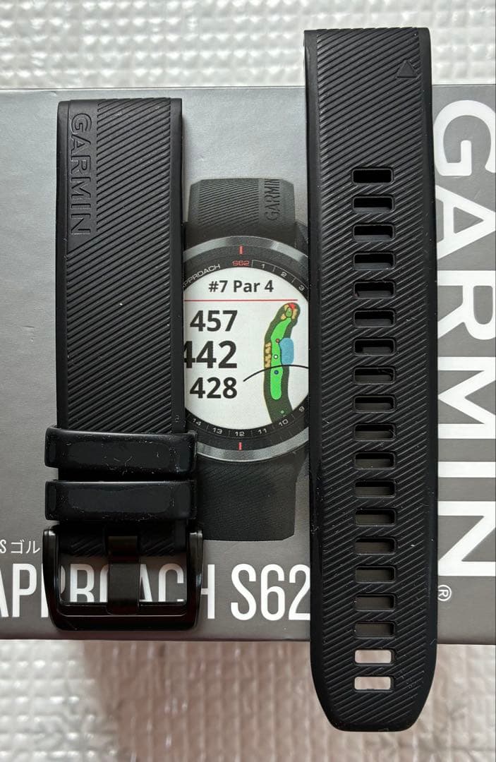 GARMIN Approach S62 Black GPSゴルフウォッチ