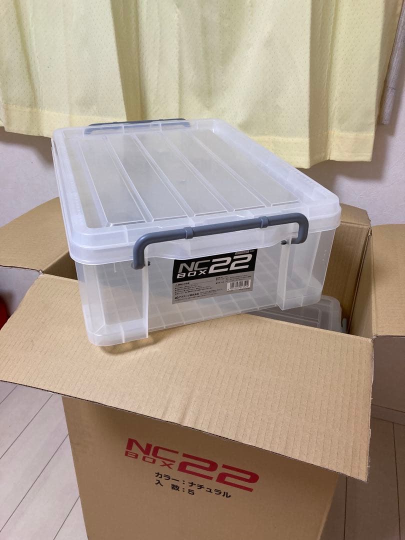 JEJアステージ　NCボックス バックル式 ナチュラル色 容量23L 5個！！