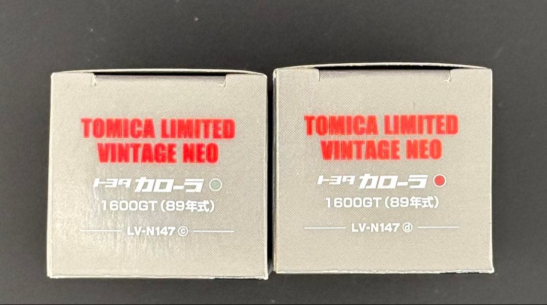 【新品】TOMICALIMITEDVINTAGENEOトヨタカローラ1600GT