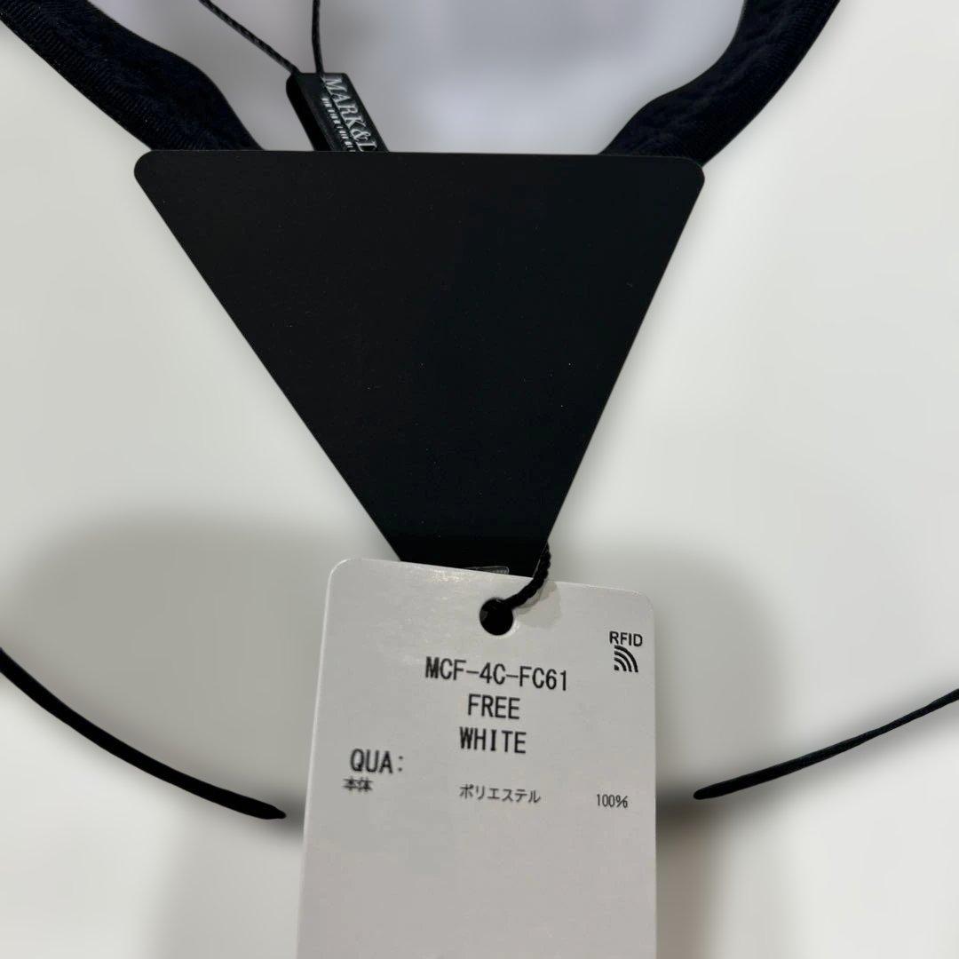 新品❤️MARK&LONA CDEロゴ キャップ ホワイト