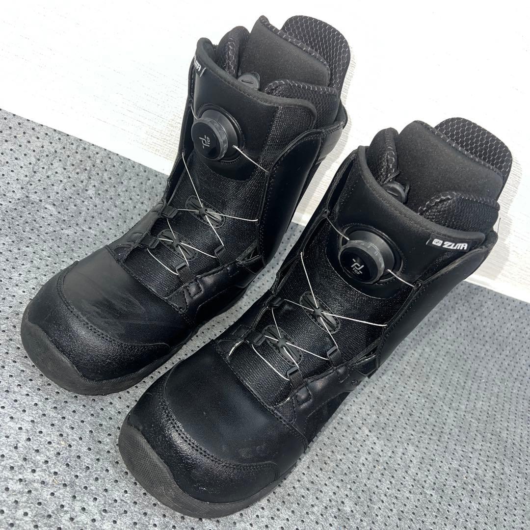 5回着用 人気サイズ 27cm ZUMA ダイヤル スノーボードブーツ