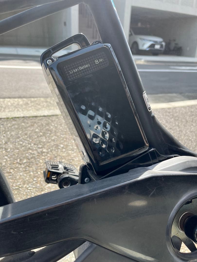 パナソニック電動アシスト自転車 ブラック バスケット付き