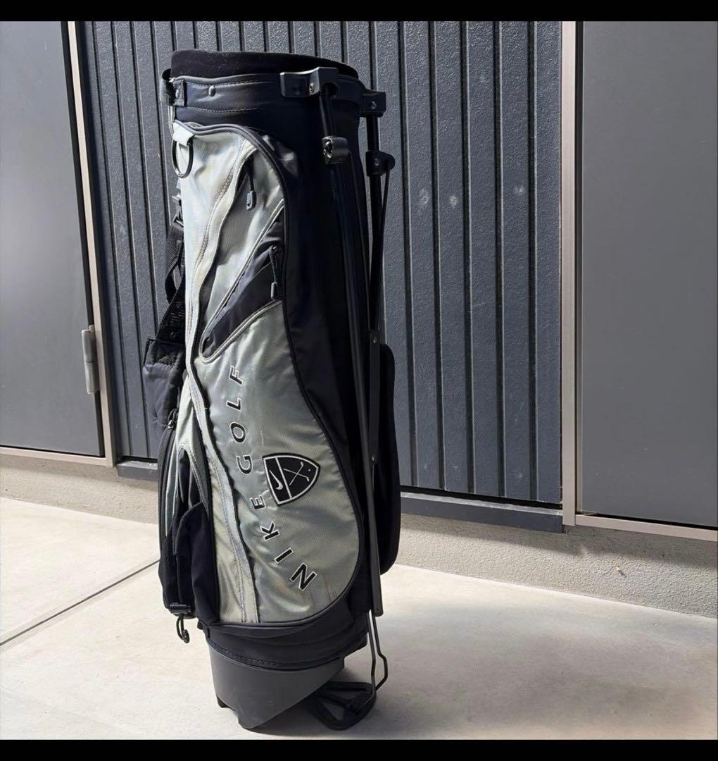 希少！NIKE GOLF キャディバッグ グレー/ブラック