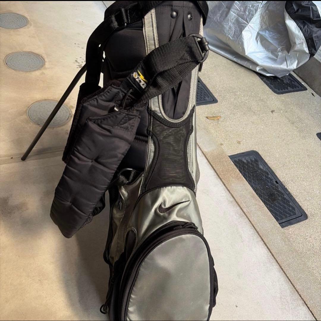 希少！NIKE GOLF キャディバッグ グレー/ブラック