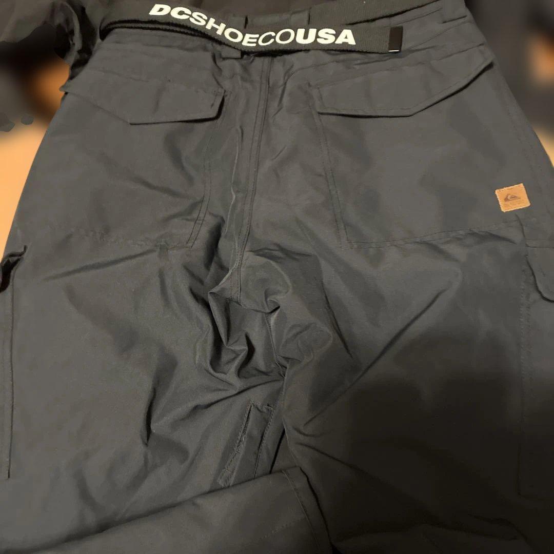 QUIKSILVER スノーボードウェア M 黒/オレンジ