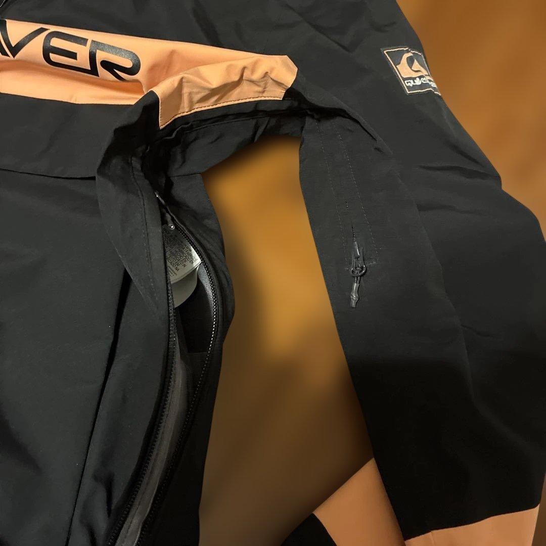 QUIKSILVER スノーボードウェア M 黒/オレンジ