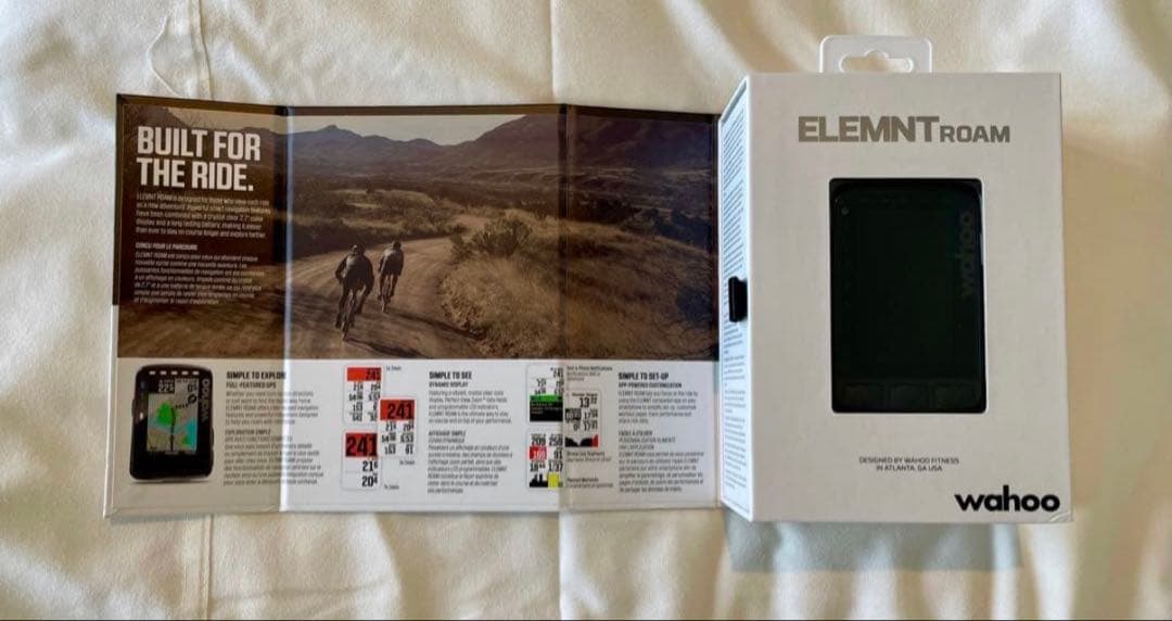 Wahoo ELEMNT ROAM GPSバイクコンピューター本体