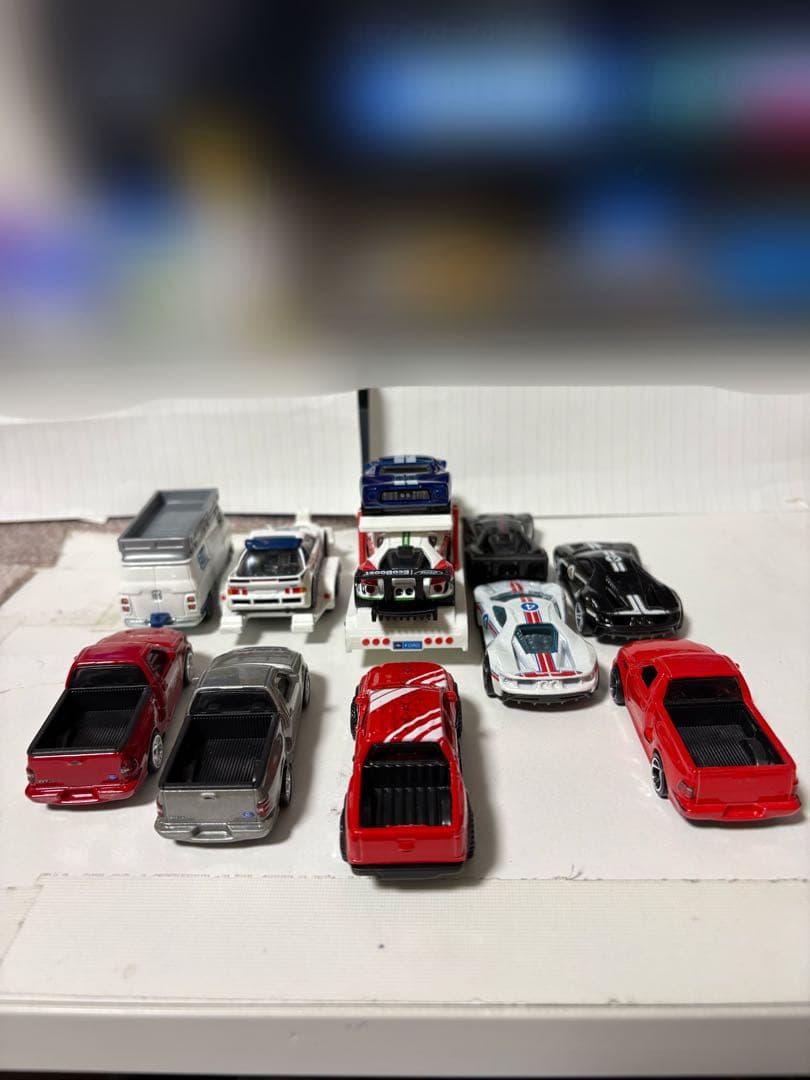 Hot Wheels ミニカー フォードGT・F150・WRCなど12台+おまけ