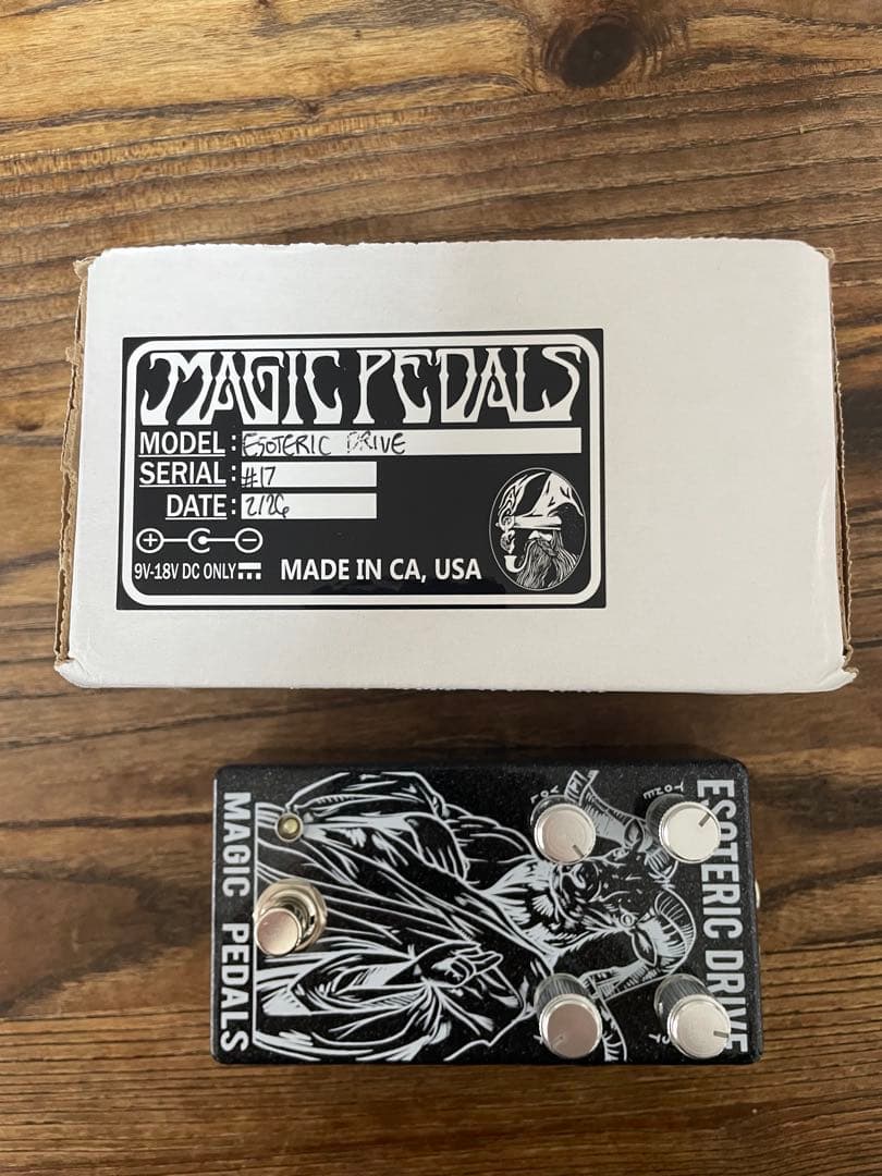Magick Pedals ESOTERIC DRIVE オーバードライブ