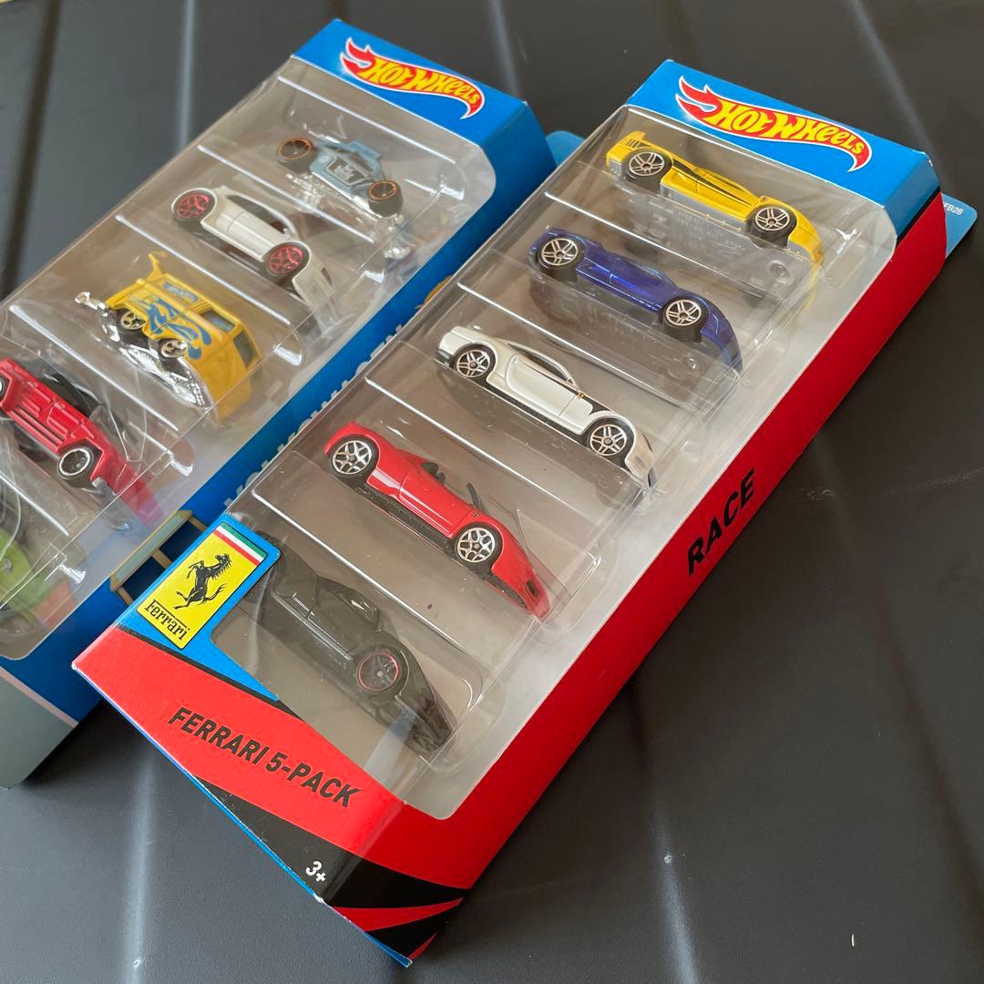 ホットウィール5P Ferrari &VolksWagen。