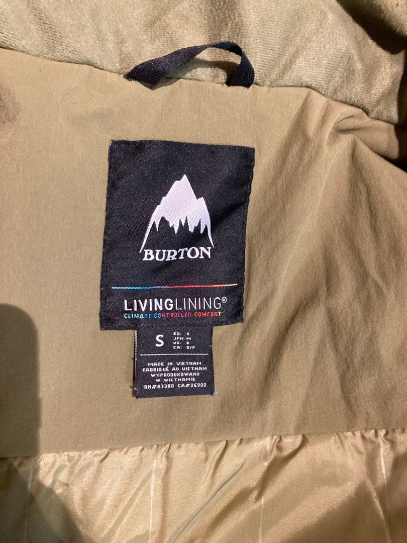BURTON スノーボードジャケット 迷彩柄 JAPANサイズM