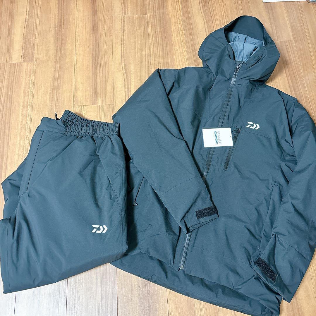 2XL DAIWA RAINMAX 冬用防寒 レインスーツ 上下セット 未使用