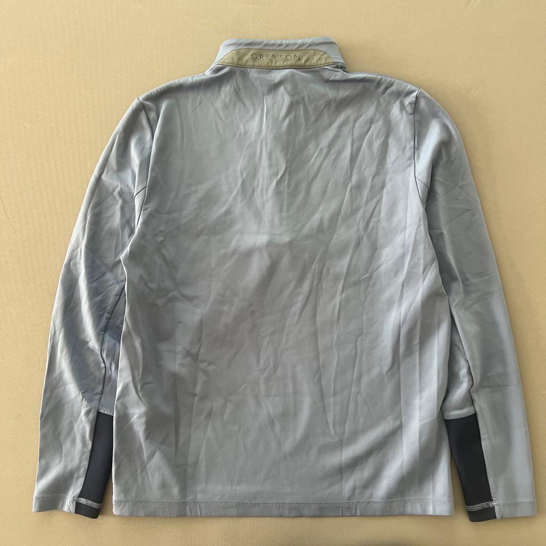 GREYSON グレイソン　ハーフジップ　ダンボールニット　シャツ　ゴルフ　ロゴ