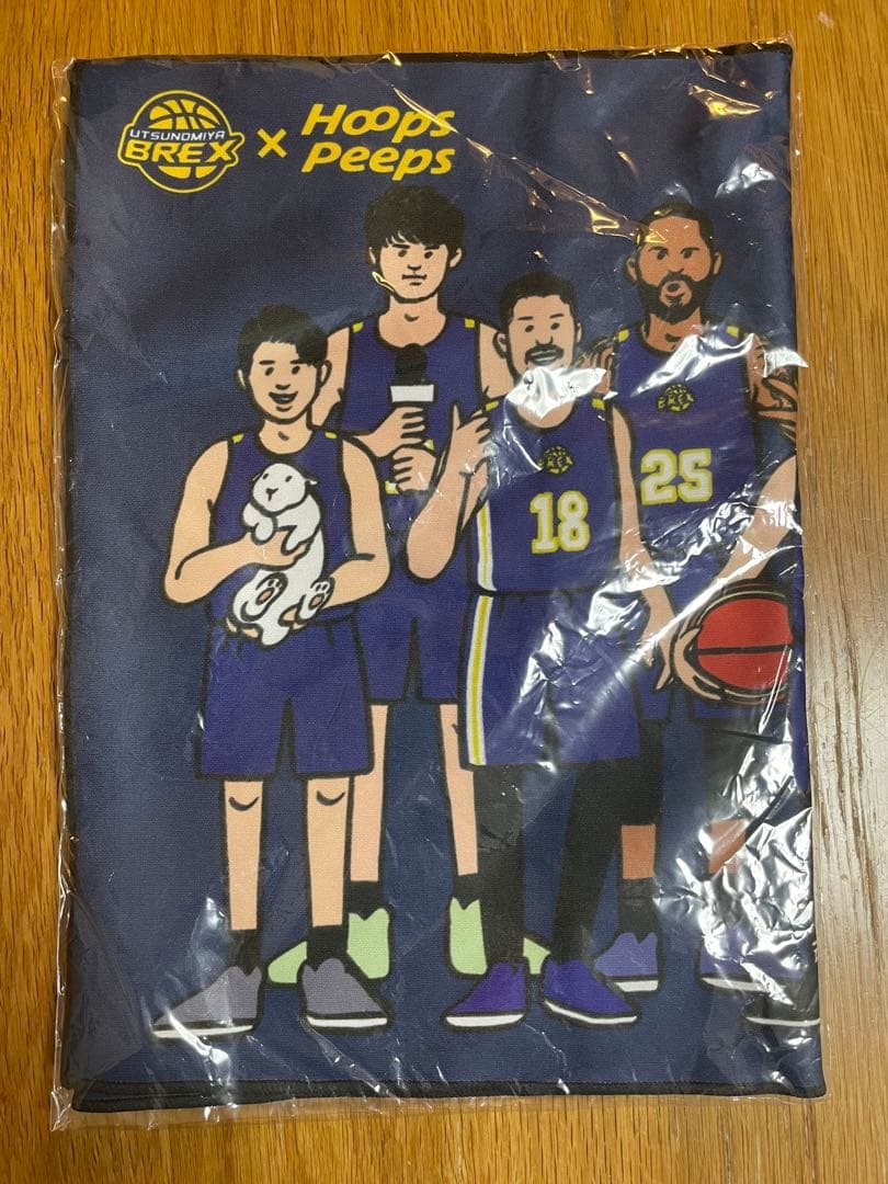 23-24 宇都宮BREX x Hoops Peeps タオル