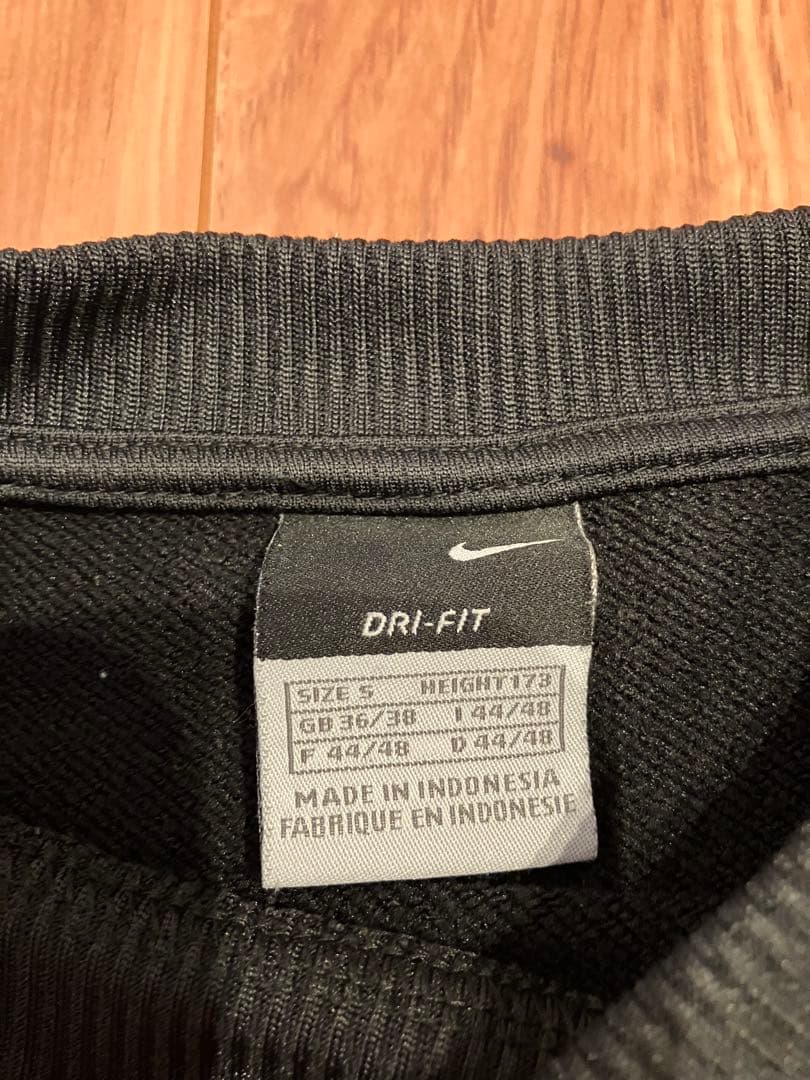 ドルトムント BVB NIKE トレーニングスウェット 黒　古着　フットサル
