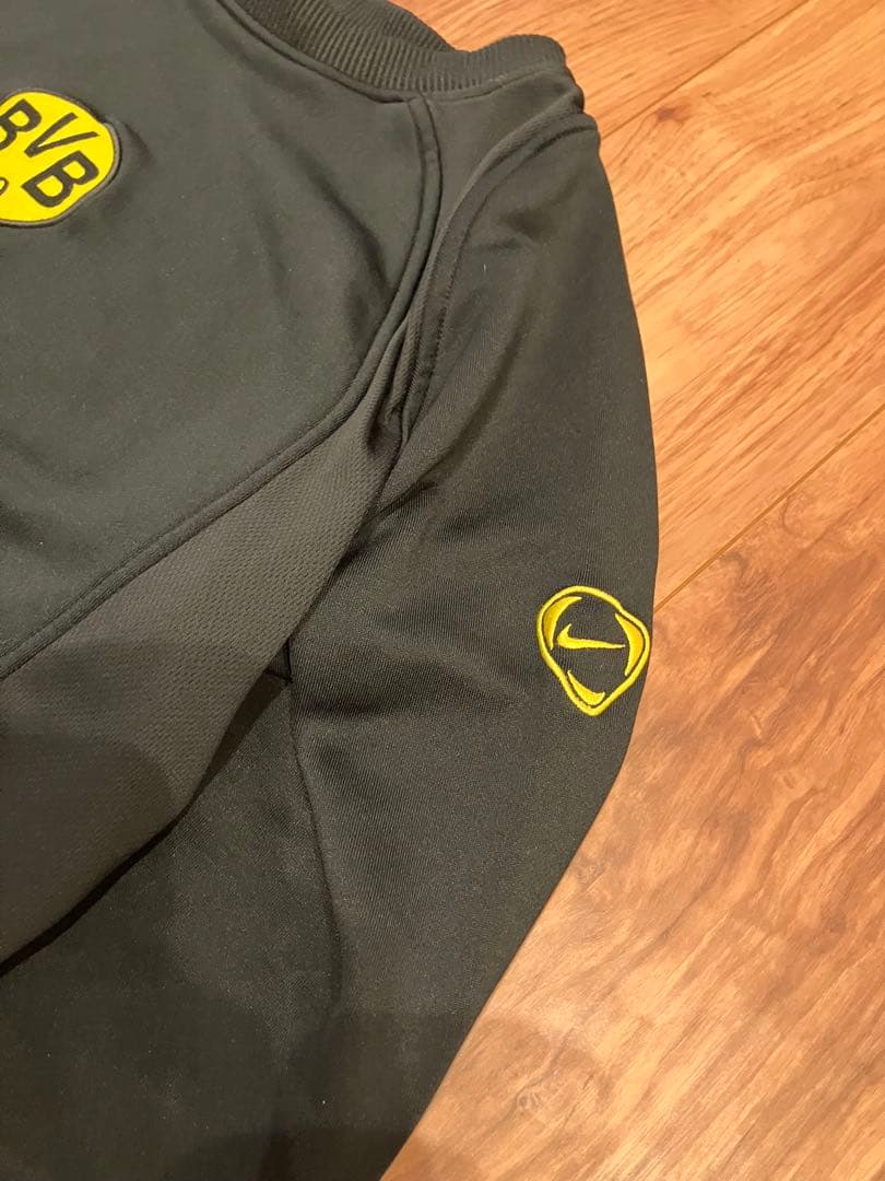 ドルトムント BVB NIKE トレーニングスウェット 黒　古着　フットサル