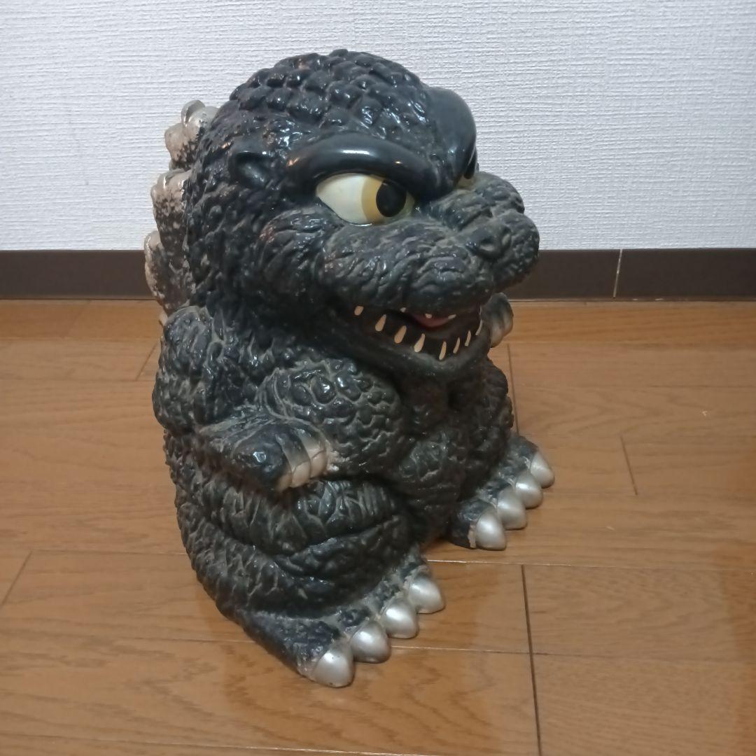 希少 値下げ可 デカゴジラ 貯金箱 高さ約34cm